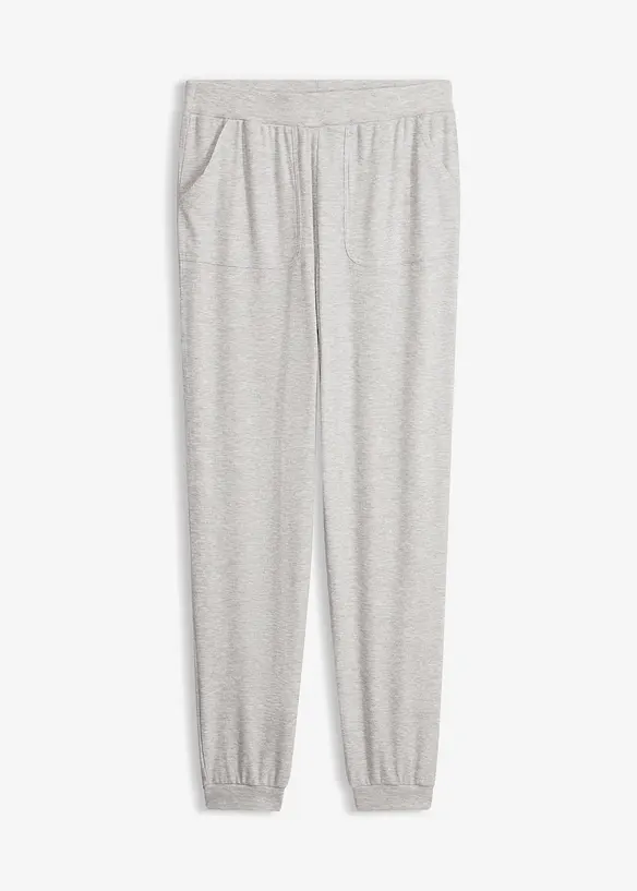 L&eacute;ger pantalon d&rsquo;int&eacute;rieur en mati&egrave;re c&ocirc;tel&eacute;e, bonprix