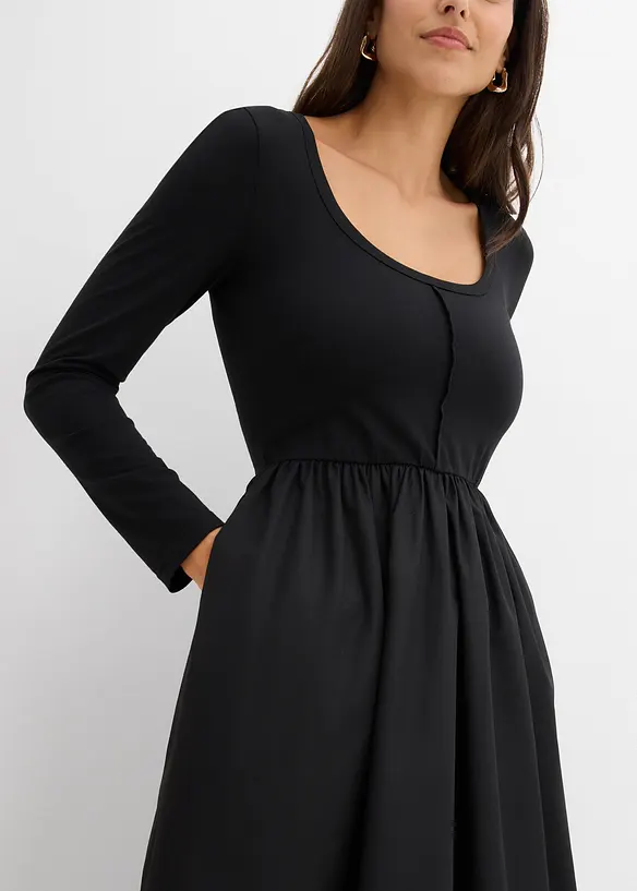 Robe midi, bonprix