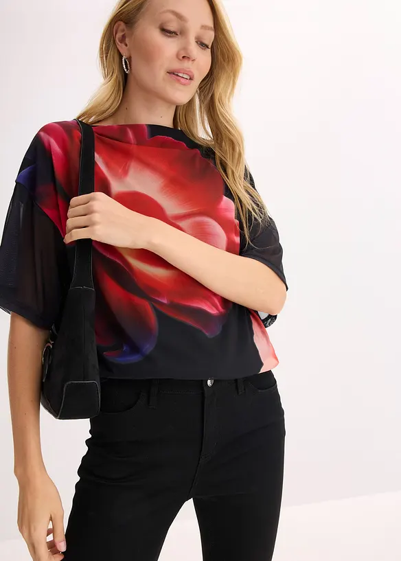 T-shirt en mesh, bonprix