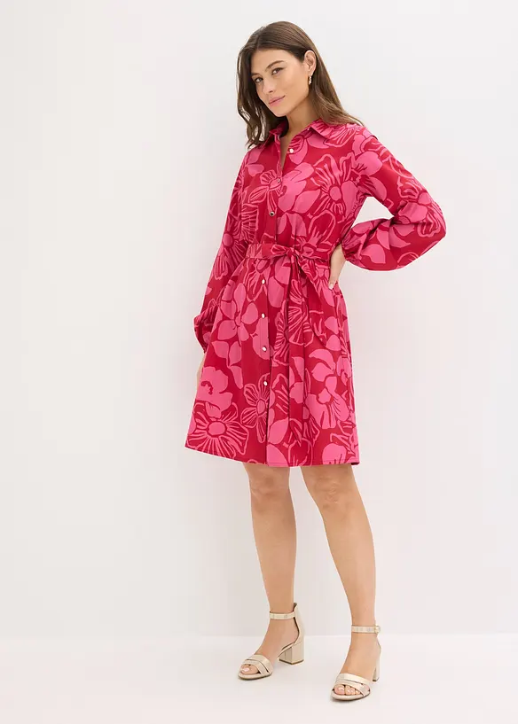 Robe-chemise 100% coton, bonprix