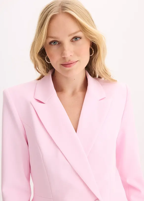 Blazer avec haut p&eacute;plum, bonprix