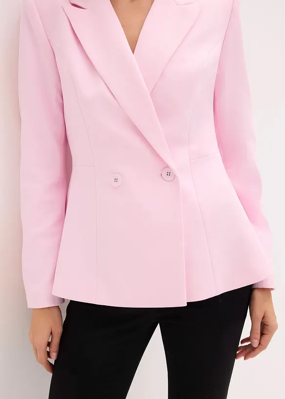 Blazer avec haut p&eacute;plum, bonprix