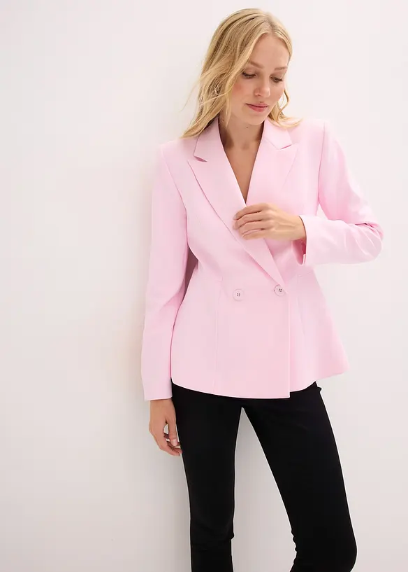 Blazer avec haut p&eacute;plum, bonprix
