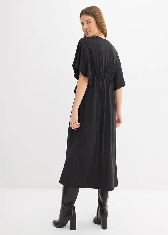 Robe midi &agrave; dentelle, bonprix