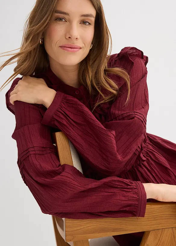 Robe &agrave; volants, bonprix