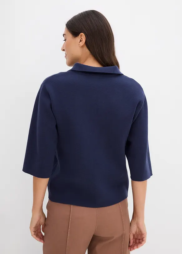 Polo en maille, bonprix