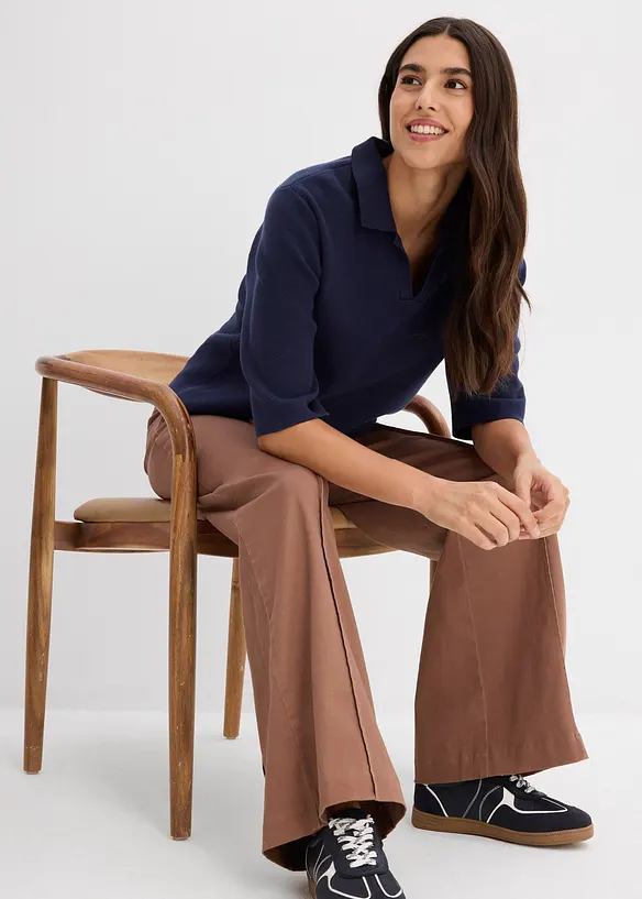 Polo en maille, bonprix