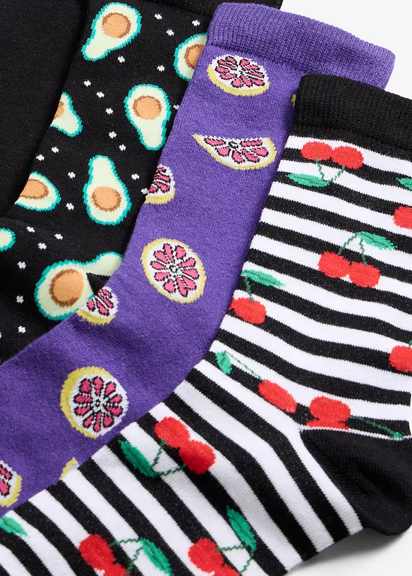 Lot de 6 paires de chaussettes, bonprix