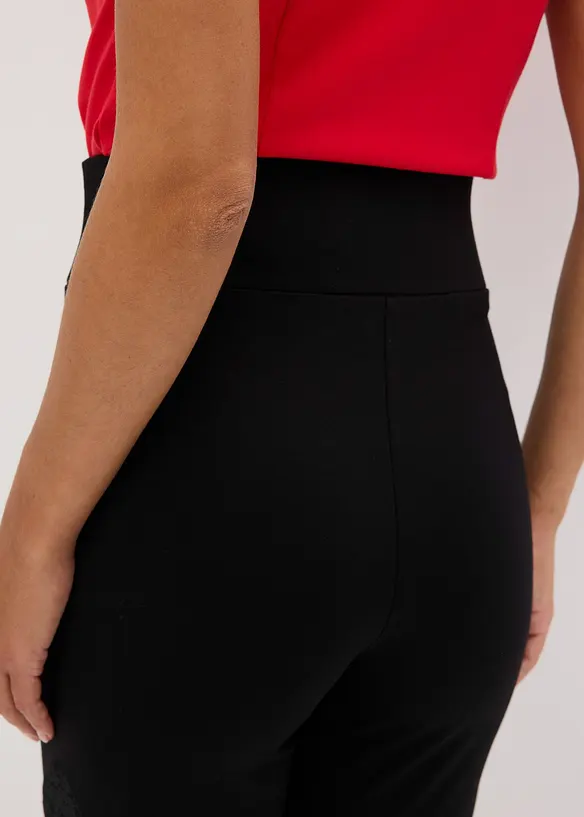 Legging &agrave; dentelle, bonprix