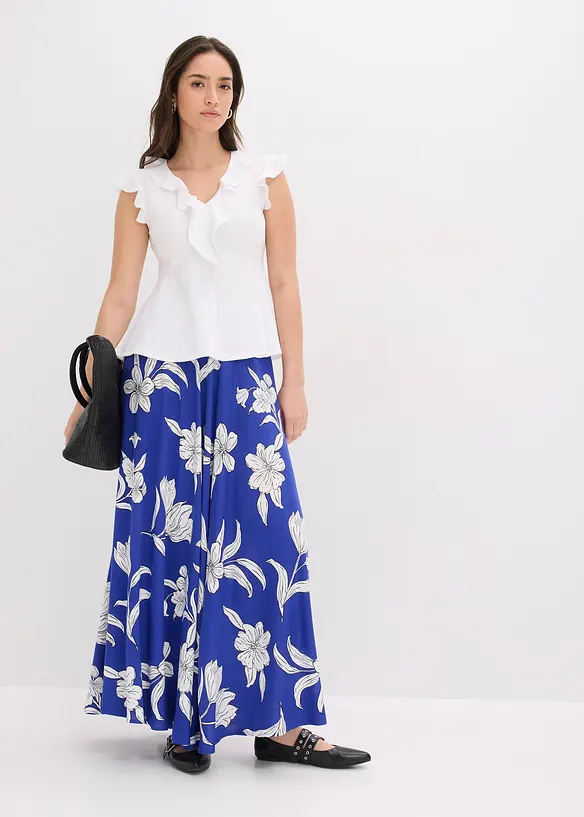 T-shirt &agrave; volants, bonprix