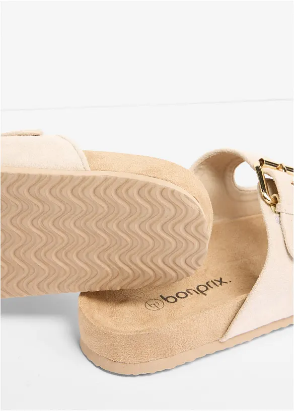 Mules avec boucles, bonprix