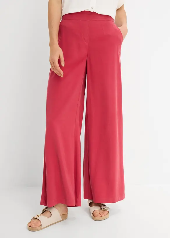 Pantalon palazzo en viscose majoritaire, bonprix