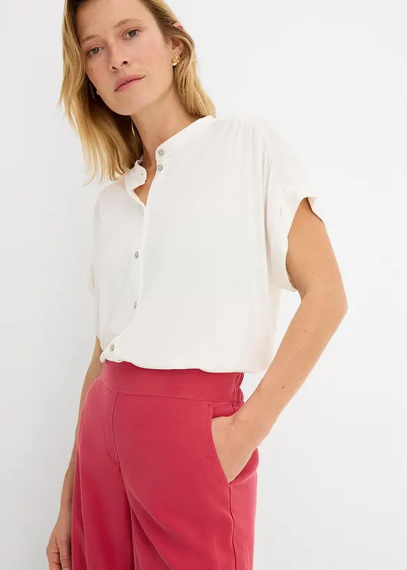 Pantalon palazzo en viscose majoritaire, bonprix