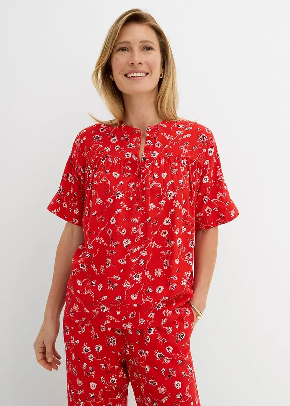 Blouse ample en viscose fluide, bonprix
