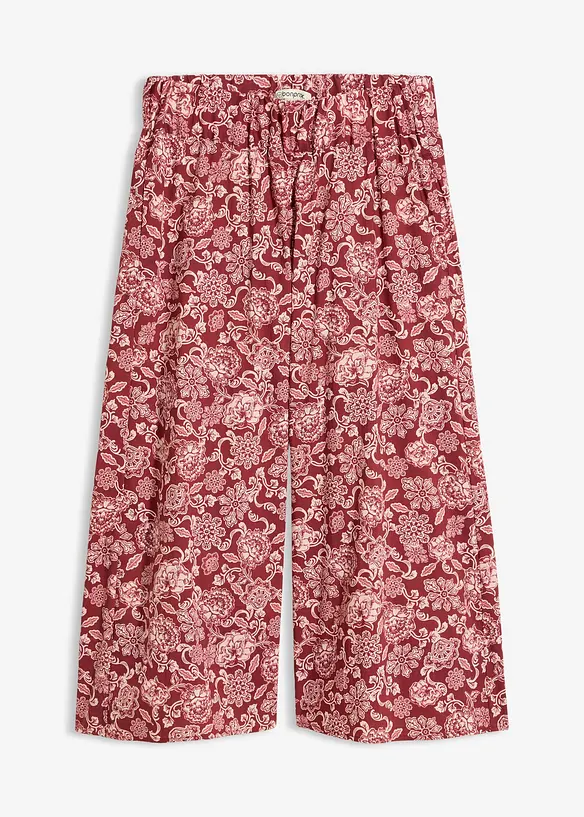 Jupe-culotte en popeline robuste, bonprix