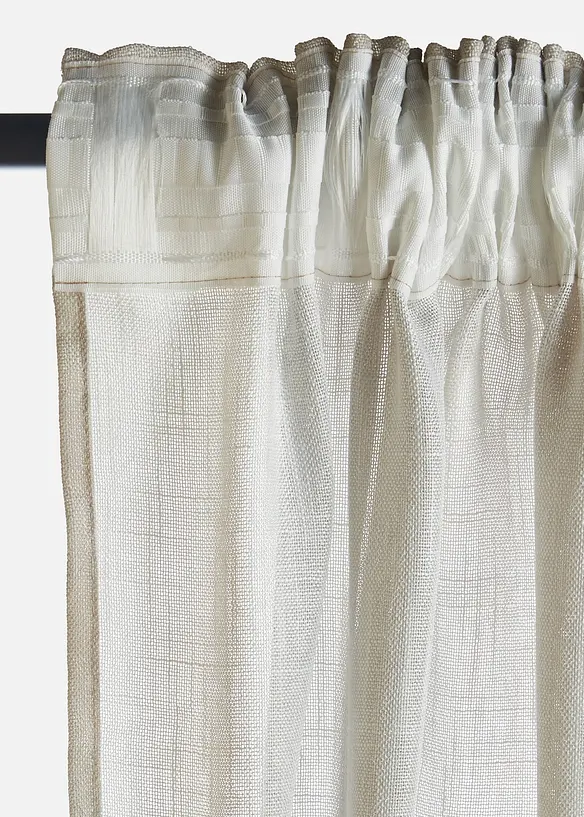 Rideau panneau imprim&eacute; (1 pce), bonprix