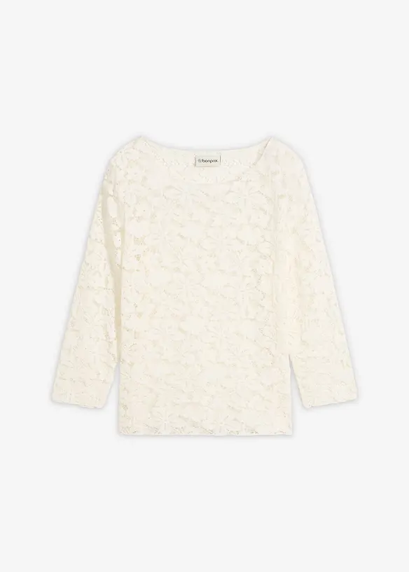 T-shirt manches longues cintr&eacute;, bonprix