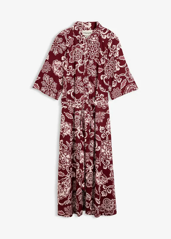 Robe-chemise en viscose fluide, bonprix