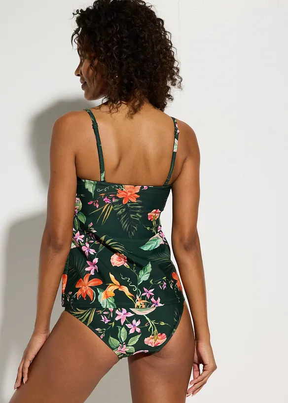 Tankini bandeau style crois&eacute; (ens. 2 pces), bonprix