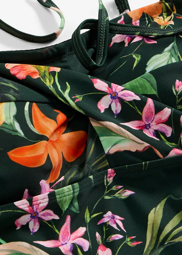 Tankini bandeau style crois&eacute; (ens. 2 pces), bonprix