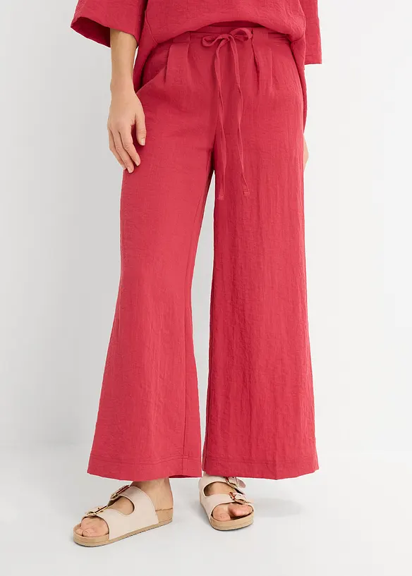 Jupe-culotte fluide en viscose majoritaire, bonprix