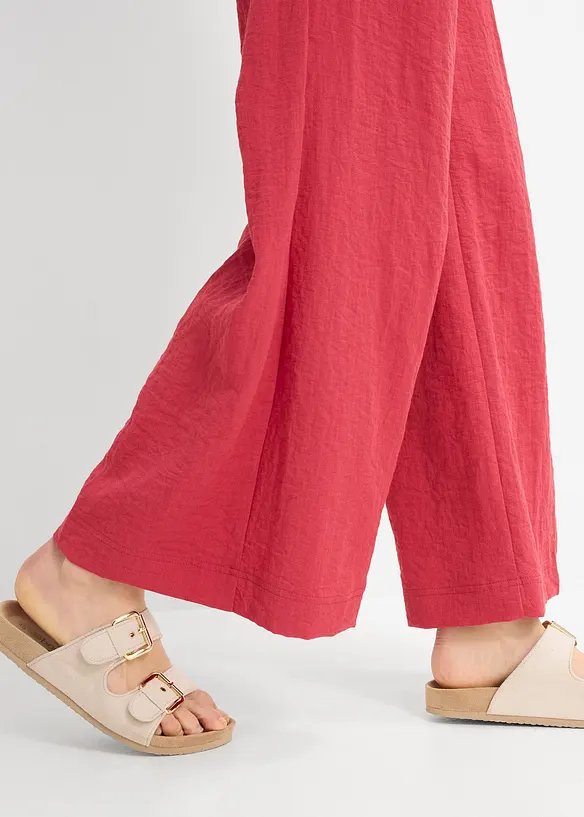Jupe-culotte fluide en viscose majoritaire, bonprix