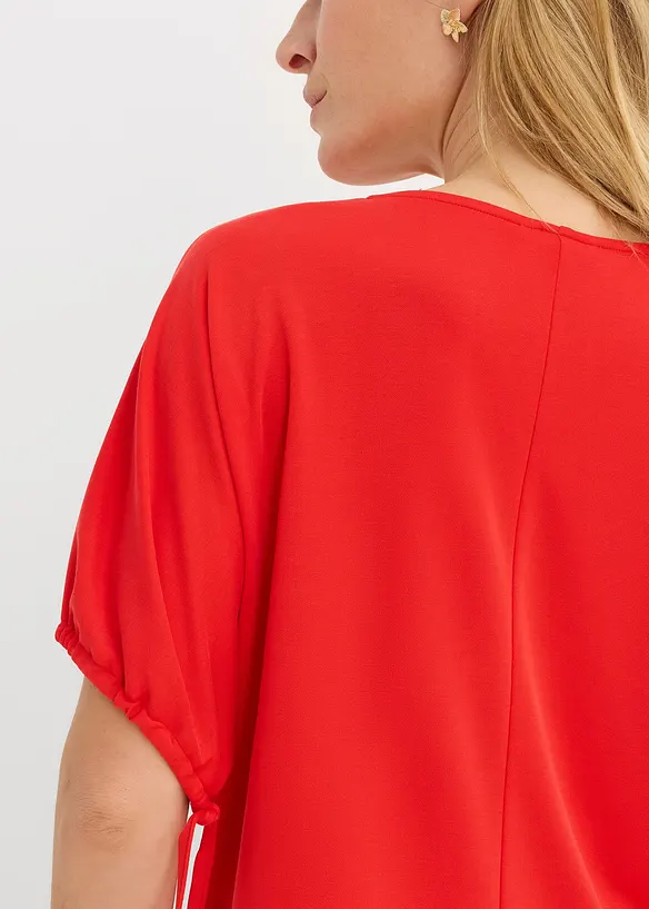 T-shirt ample en maille piqu&eacute;e robuste, bonprix