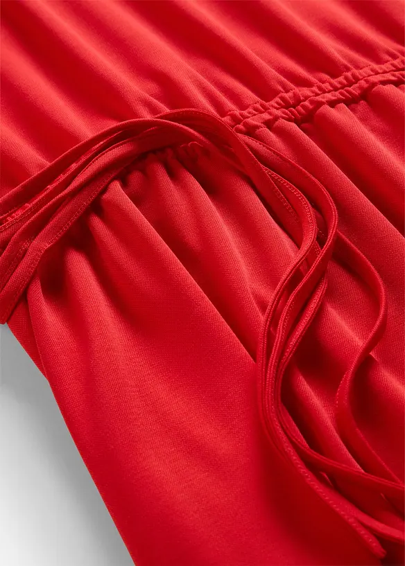 Robe douce en jersey piqu&eacute;, bonprix