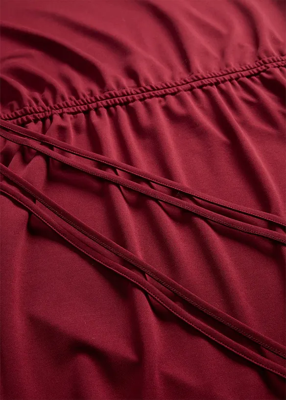 Robe douce en jersey piqu&eacute;, bonprix