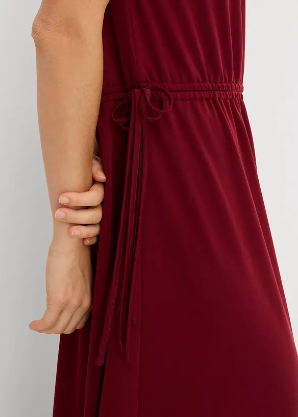 Robe douce en jersey piqu&eacute;, bonprix