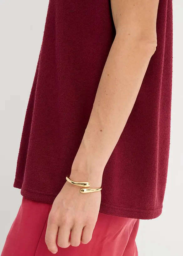 T-shirt oversize, aspect maille, bonprix