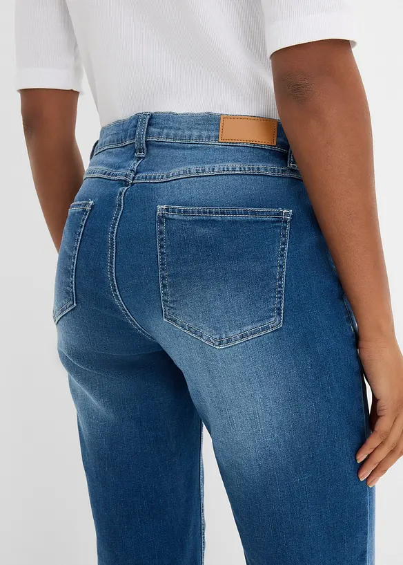 Bermuda en jean confort stretch, bonprix