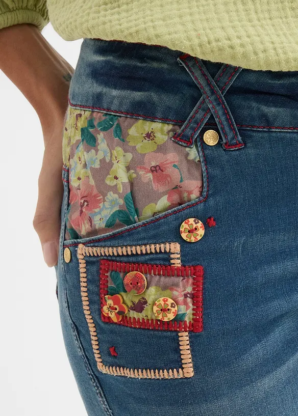 Bermuda en jean, bonprix