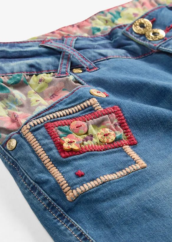 Bermuda en jean, bonprix