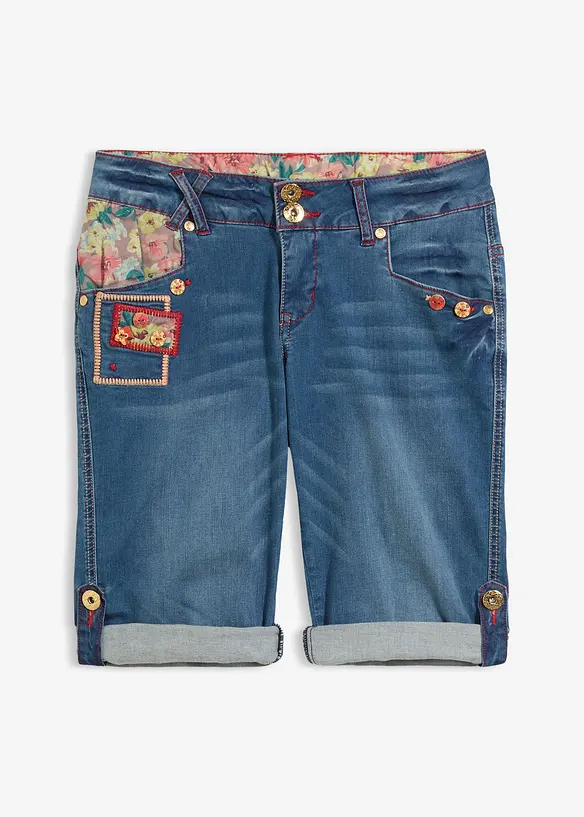 Bermuda en jean, bonprix