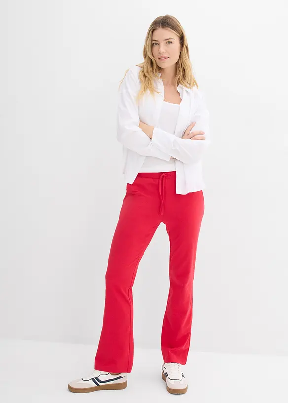 Pantalon en coton extensible, bonprix