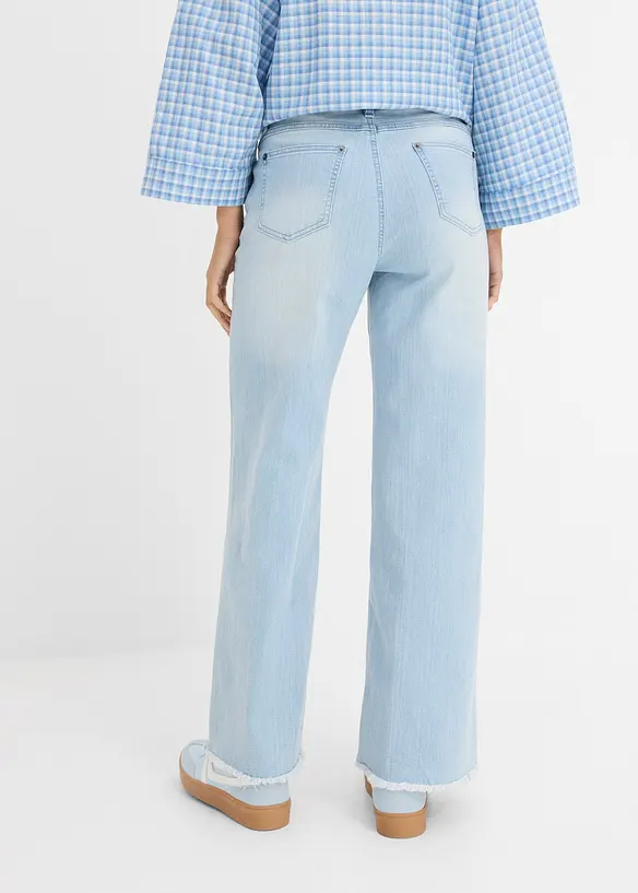 Jean large taille haute, bonprix