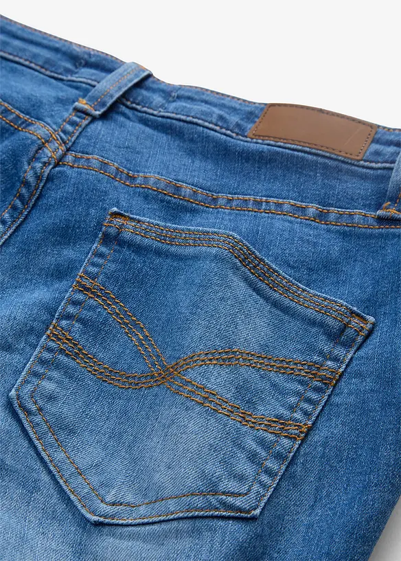 Jean skinny taille mi-haute, extensible, bonprix