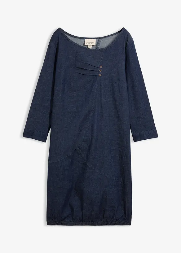 Robe en jean extensible, bonprix