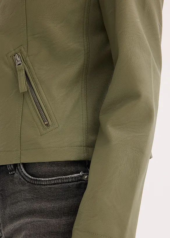 Veste enduite en viscose, bonprix