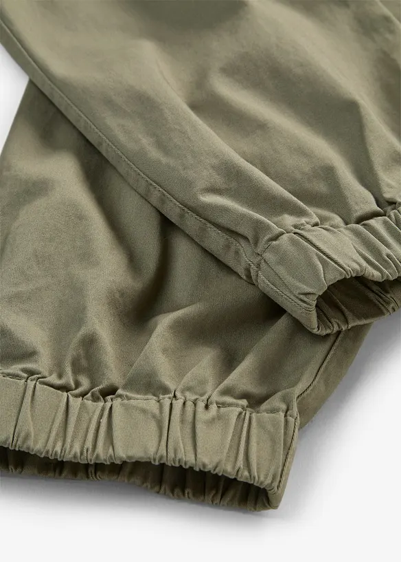 Pantalon cargo en coton extensible, bonprix