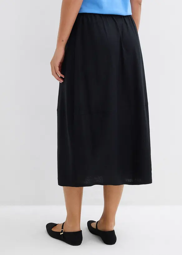 Jupe midi l&eacute;g&egrave;re, bonprix