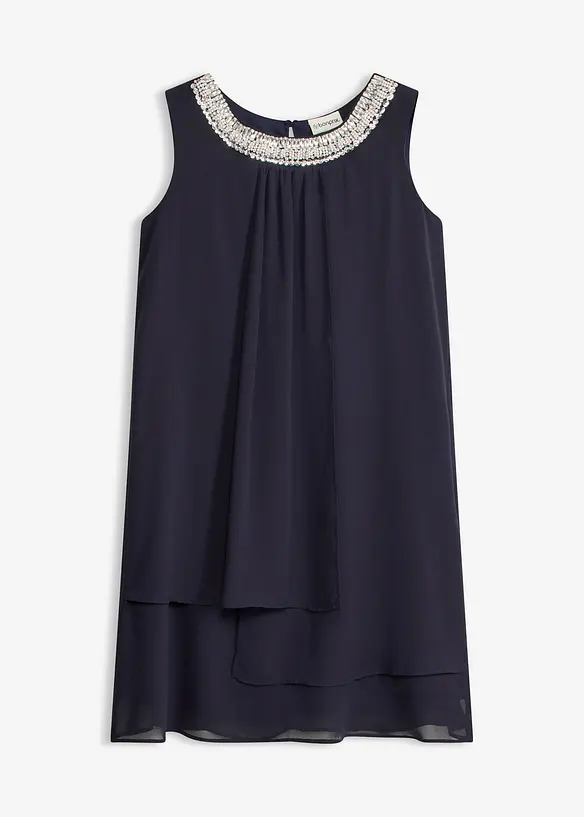 Robe de qualit&eacute; avec application, bonprix