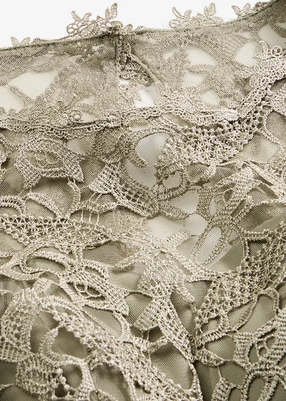 Robe courte &agrave; dentelle, bonprix