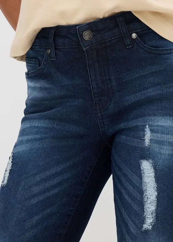 Jean skinny taille mi-haute, stretch, bonprix