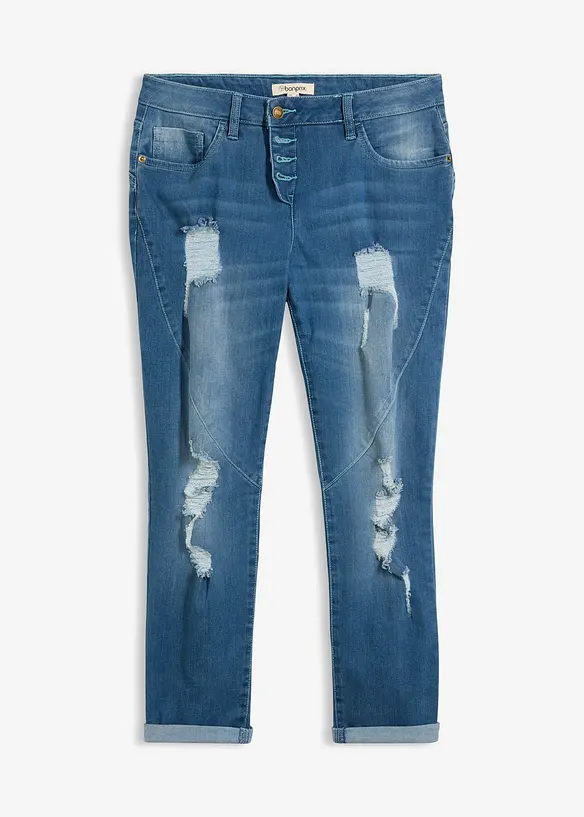 Jean boyfriend taille mi-haute, bonprix