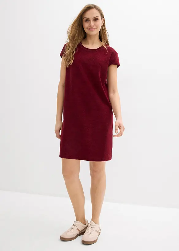 Robe en jersey &eacute;ponge, bonprix