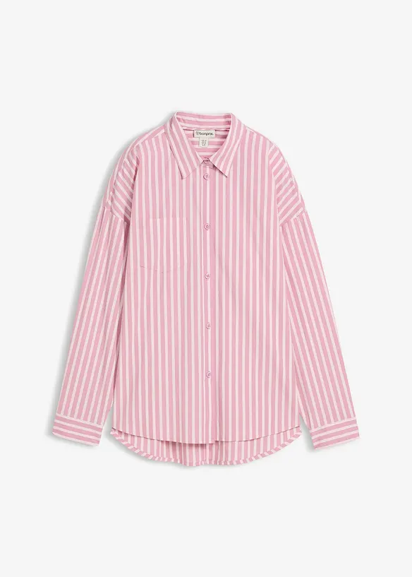 Chemisier oversize en popeline de coton, bonprix