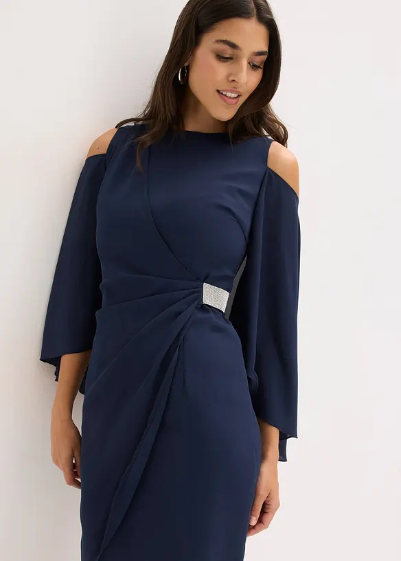 Robe &agrave; col Bardot, bonprix