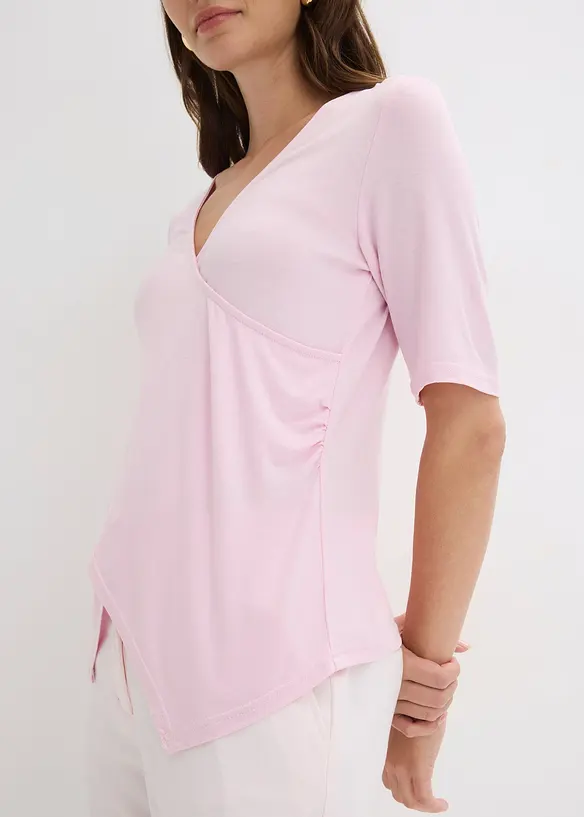 T-shirt doux en viscose extensible, bonprix